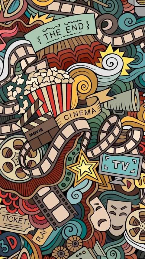 Doodle Wallpaper HD screenshot 2