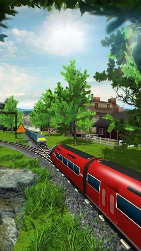 Euro Train Racing 3D screenshot 8