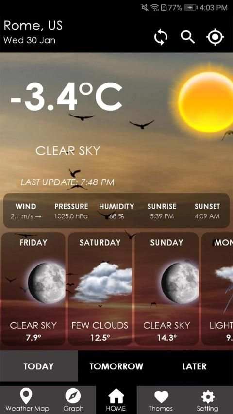 Weather Channel App Hourly Weather Forecast Pro स्क्रीनशॉट 8