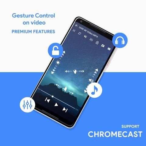 4K Video Player - All Format - Support Chromecast screenshot 1