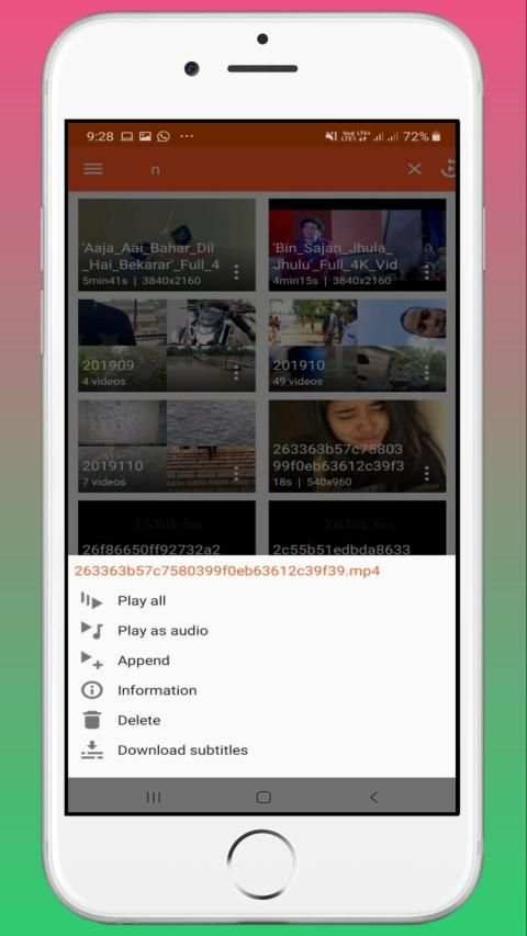 MEDIA PLAYER स्क्रीनशॉट 6