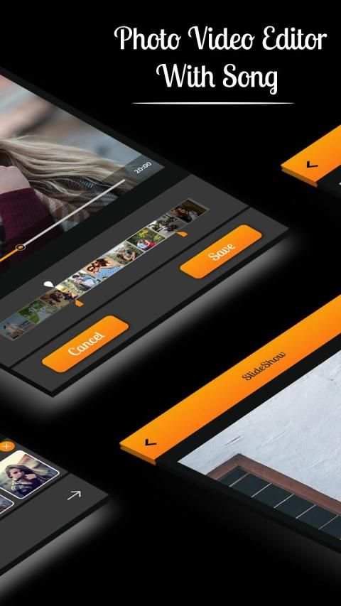 Photo Video Editor With Song screenshot 4