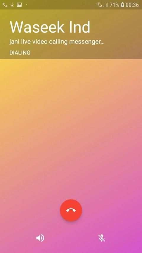 jani live video calling messenger screenshot 1