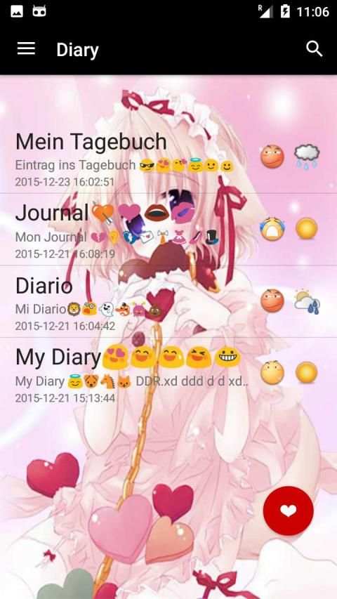Diary App with Password स्क्रीनशॉट 4