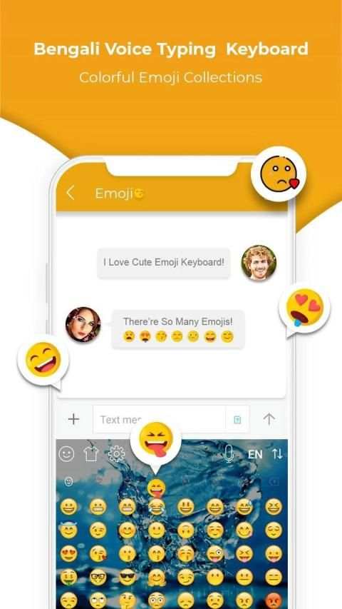 Bengali Voice Typing keyboard - Bengali Keyboard screenshot 1