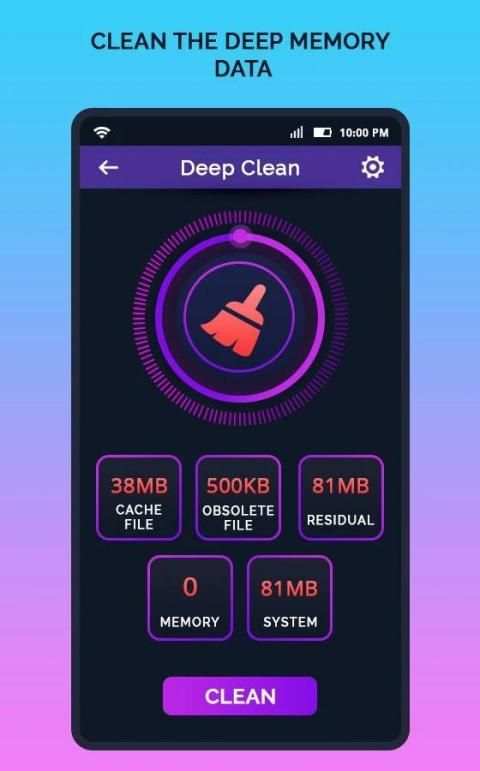 Rocket Cleaner- Phone Cache Cleaner स्क्रीनशॉट 1