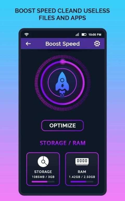 Rocket Cleaner- Phone Cache Cleaner स्क्रीनशॉट 4