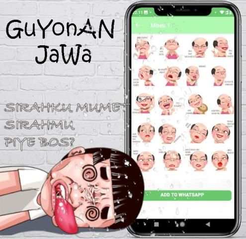 Sticker Meme Jawa Lucu Untuk Whatsapp screenshot 1
