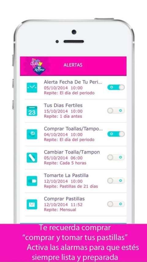 Mi Calendario by Nosotras screenshot 1