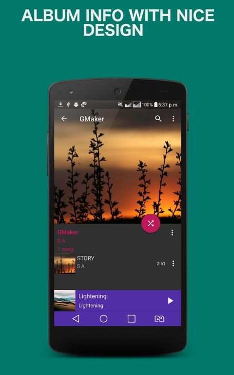 Mp3 Music Player screenshot 2