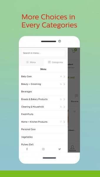 Dzykart - Online Grocery Shopping App screenshot 1