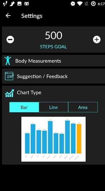 Pedometer स्क्रीनशॉट 5