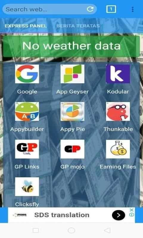 Earning Browser screenshot 3