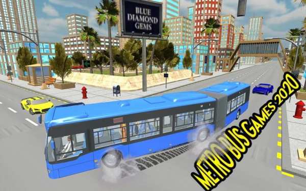 Metro bus games 2020 स्क्रीनशॉट 1