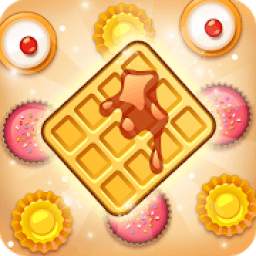 Cookie Monsoon Jello - Match 3 Puzzle