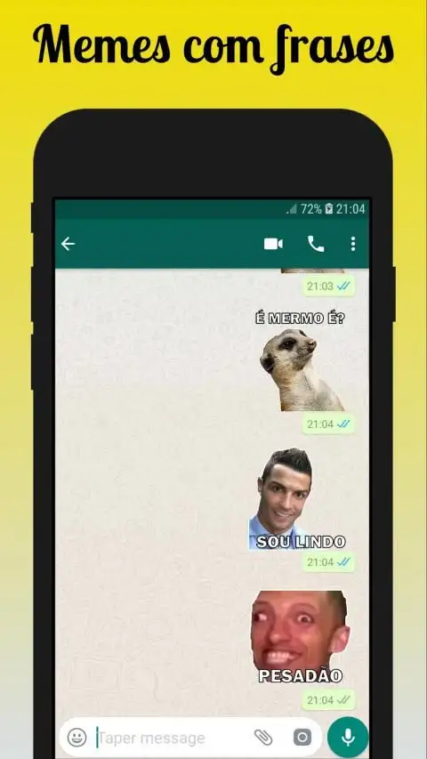 Download do aplicativo Figurinhas Memes engraçados 2023 - Grátis - 9Apps