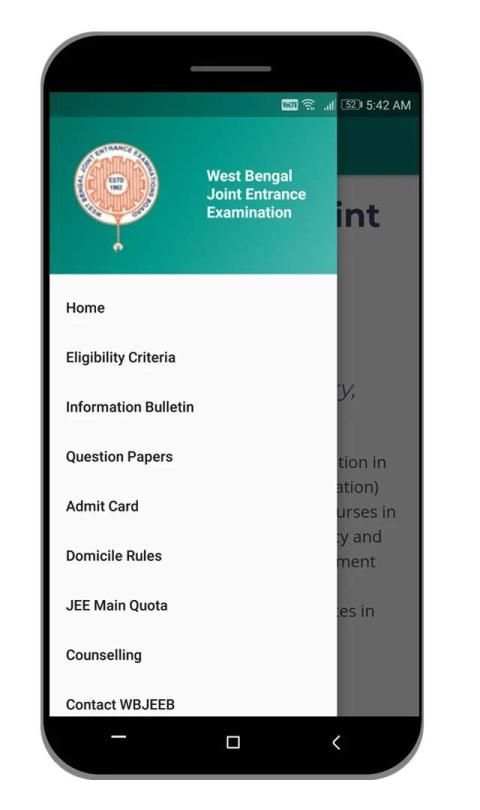 WBJEE 2020 screenshot 4