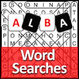 Word search puzzles, word finds games with quotes