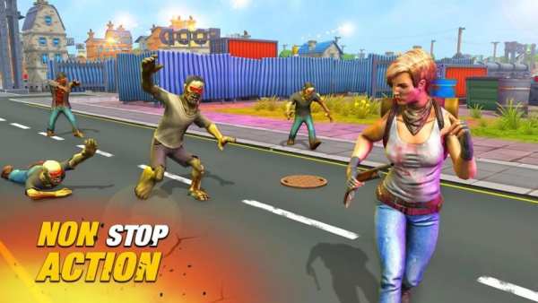 Dead Zombie Battleground Shooting Game screenshot 2