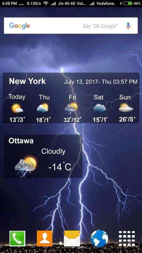 Live Rain wheather:Wheather Forecast Report Widget screenshot 2