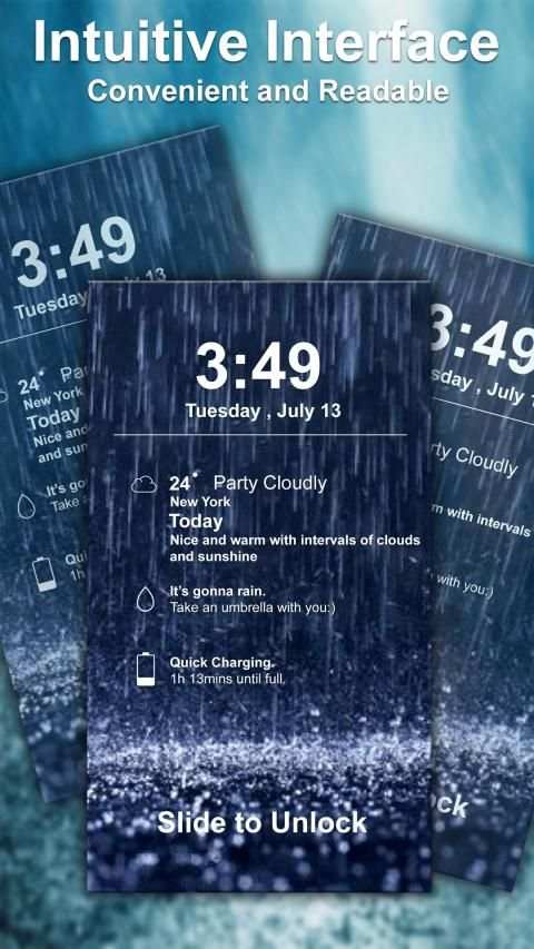 Live Rain wheather:Wheather Forecast Report Widget screenshot 3