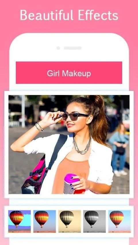 Girl MakeUp Camera - Selfie Beauty camera screenshot 8