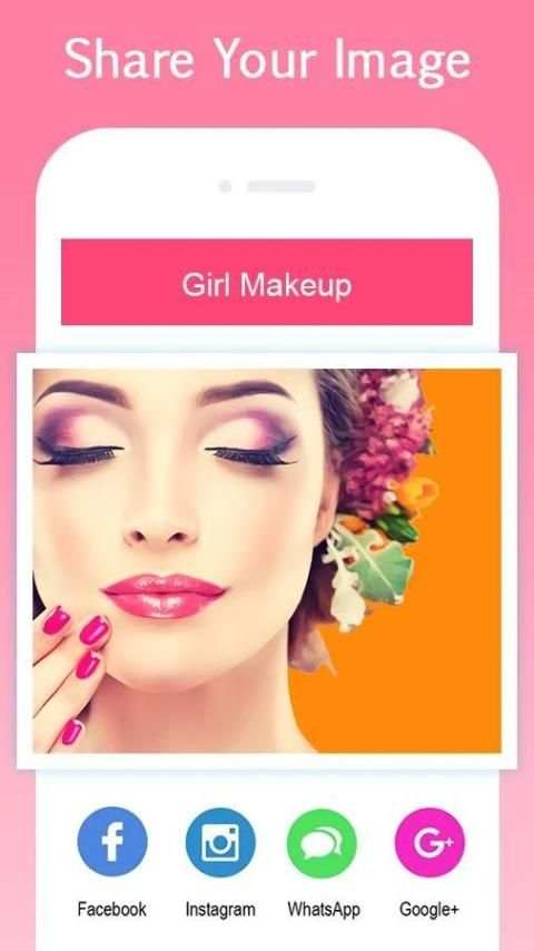 Girl MakeUp Camera - Selfie Beauty camera screenshot 7