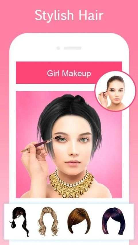 Girl MakeUp Camera - Selfie Beauty camera screenshot 6