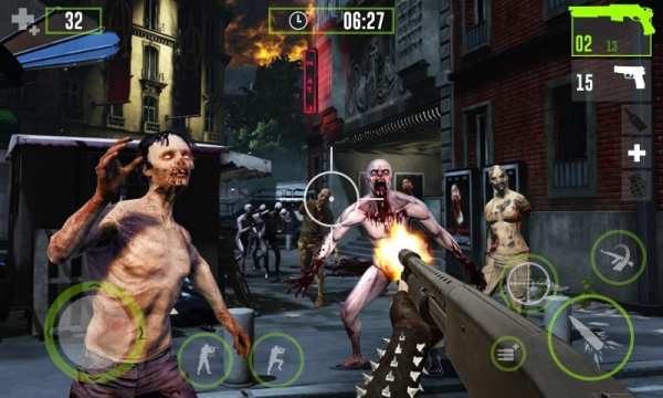 Dead Zombie Killer Fontier 3D screenshot 2