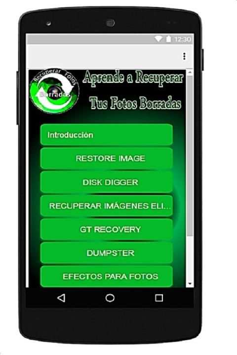 Como Recuperar Fotos Borradas del Celular screenshot 4
