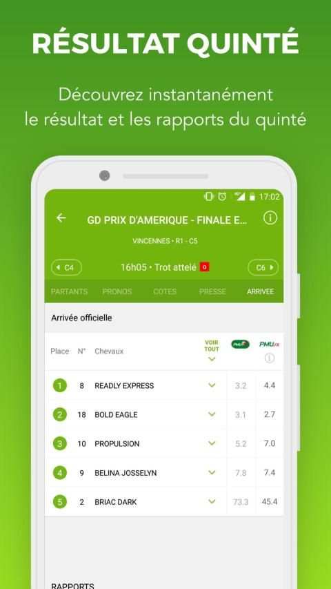 Turf résultats des courses screenshot 7