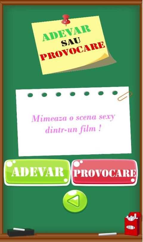 Adevar sau Provocare 1 تصوير الشاشة
