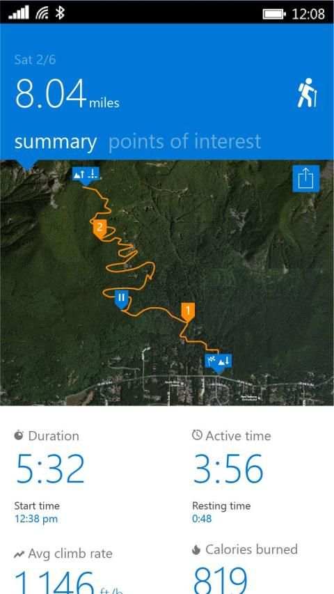 Microsoft Band screenshot 6