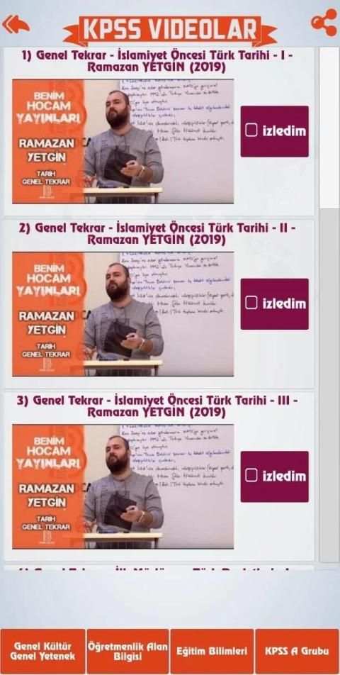 Benim Hocam KPSS 2020 screenshot 10