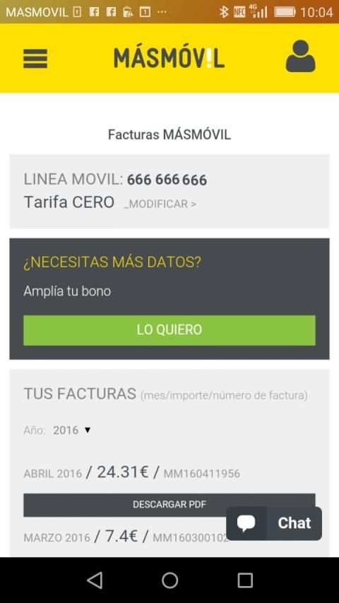MÁSMÓVIL screenshot 1