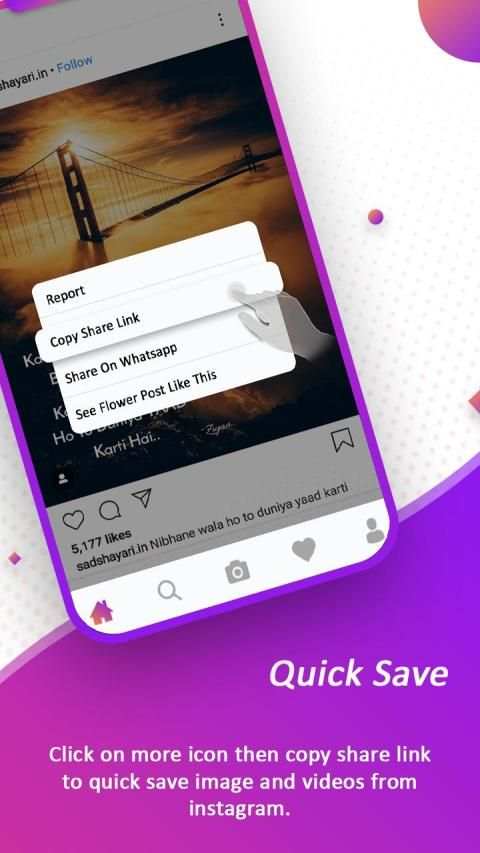 Quick Save - Photo & Video Downloader screenshot 4