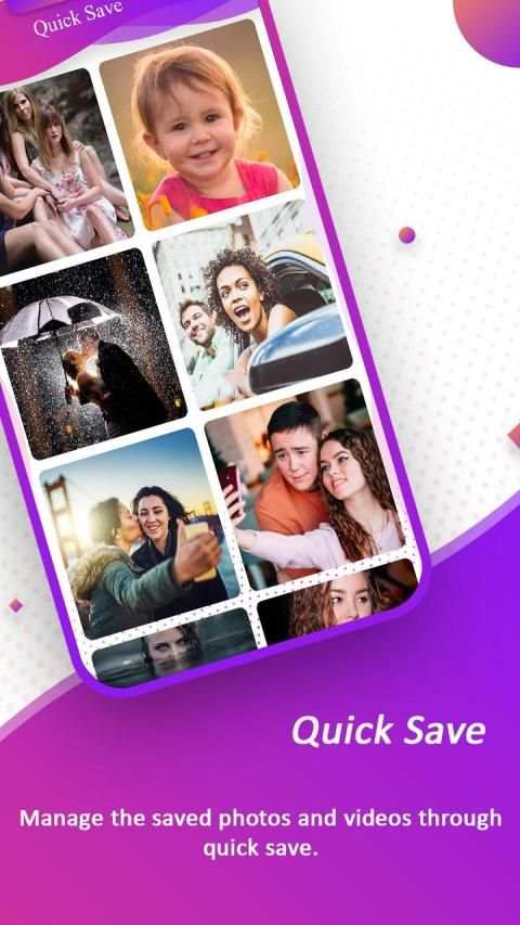 Quick Save - Photo & Video Downloader screenshot 1