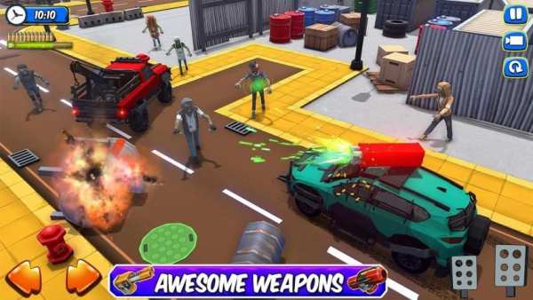 Zombie Squad: Crash Racing Pickup स्क्रीनशॉट 7