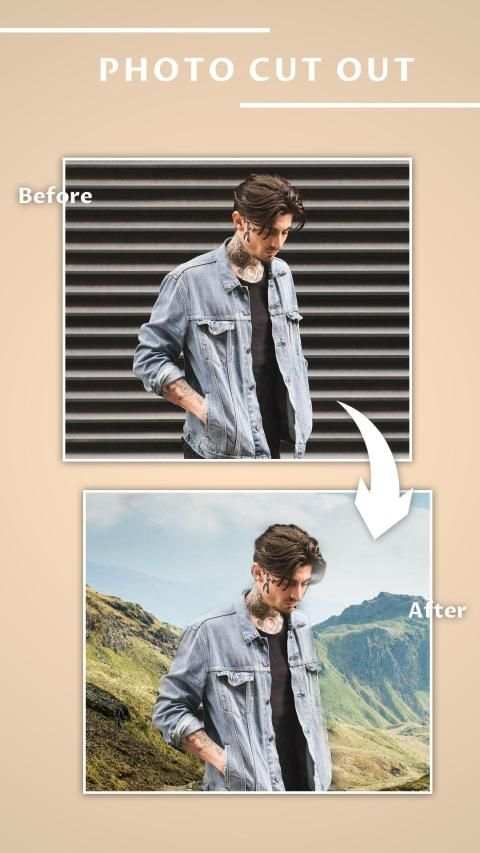 Photo Cut Out स्क्रीनशॉट 1