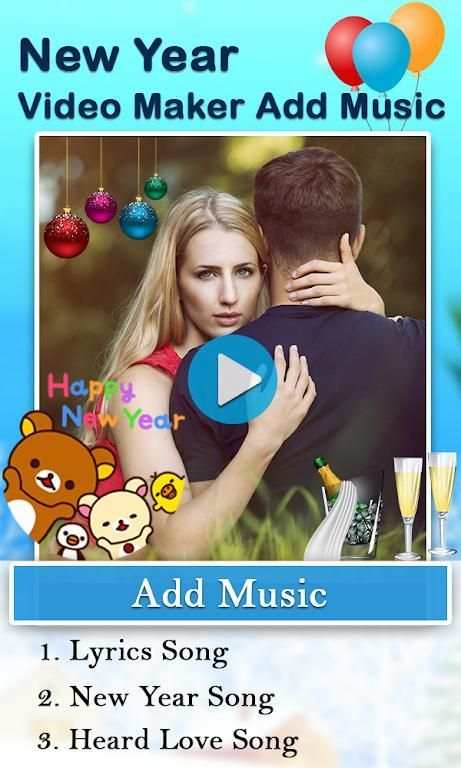 Happy New Year Video Maker 2020 screenshot 3