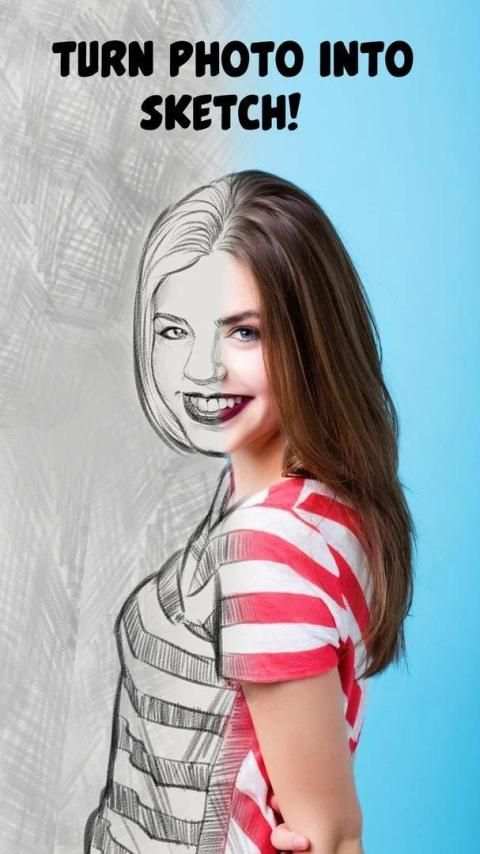 Photo Sketch : Pencil Sketch Maker & Photo Editor screenshot 1