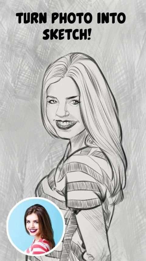 Photo Sketch : Pencil Sketch Maker & Photo Editor screenshot 3