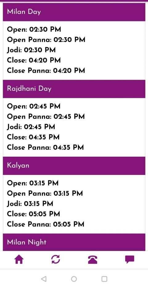 SATTA MATKA MESSENGER screenshot 1