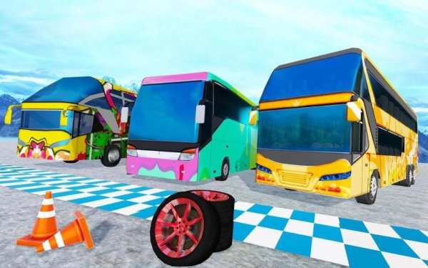 Offroad Passenger Bus Death Racing screenshot 1