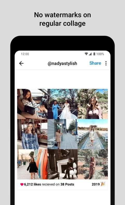 Best Grid - Top Nine Collage for Instagram screenshot 3