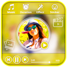ikon Photo Video Slide Maker With Audio