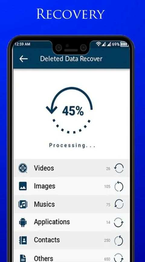 All deleted data or File Recover 3 تصوير الشاشة