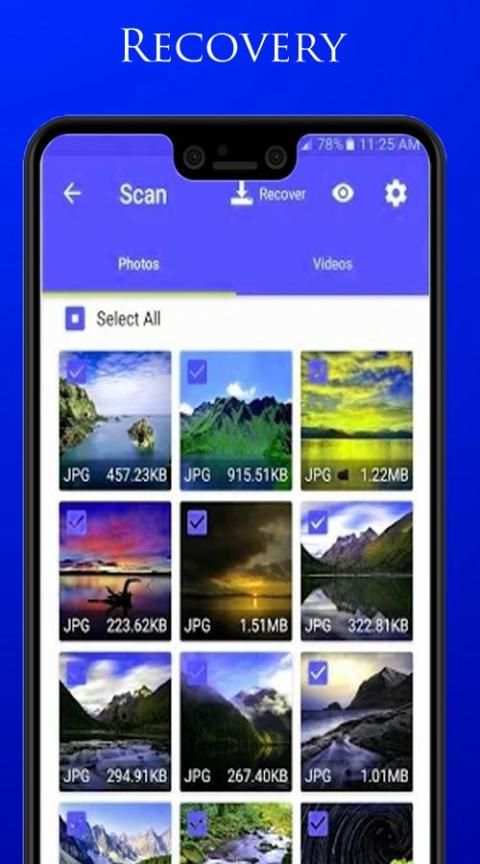 All deleted data or File Recover screenshot 1
