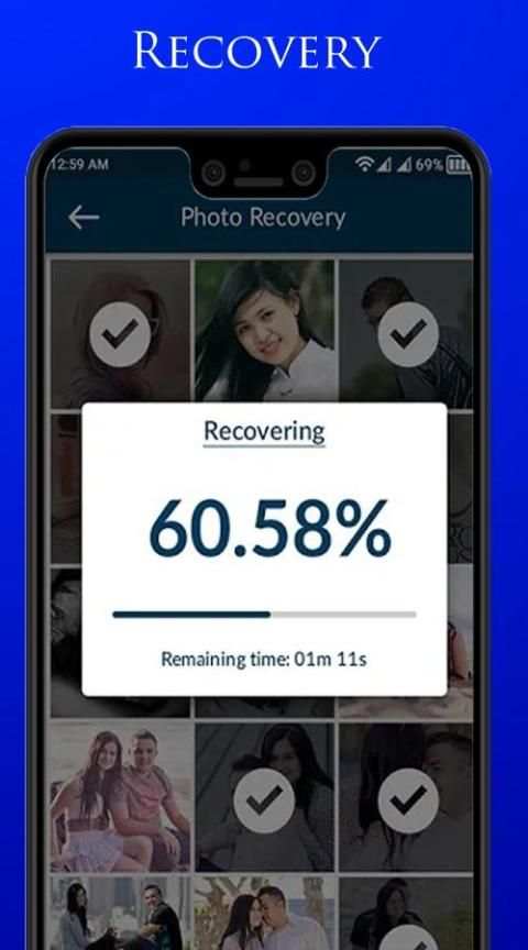 All deleted data or File Recover 2 تصوير الشاشة