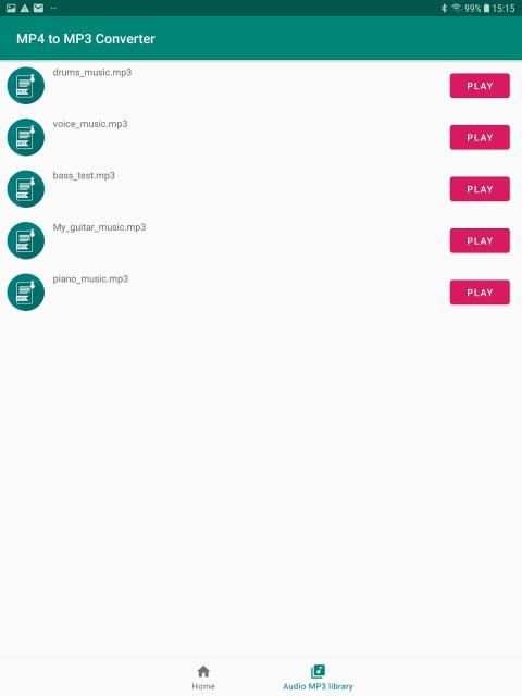 MP4 to MP3 Converter स्क्रीनशॉट 1